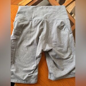 Fabletics Gray bike shorts Size S